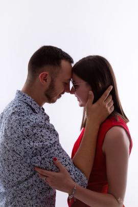 shooting studio couple